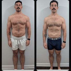 Member before and after