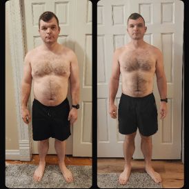 Member before and after