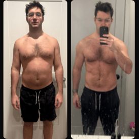 Member before and after