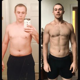 Member before and after